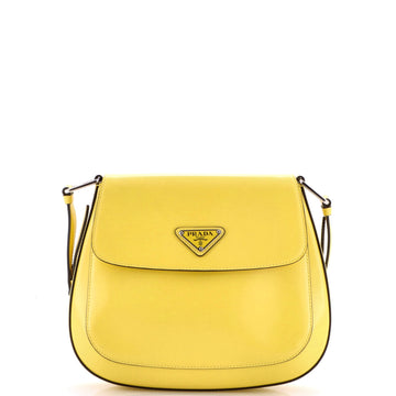 Prada Cleo Flap Shoulder Bag Spazzolato