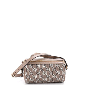 Gucci Cylindrical Shoulder Bag Gg Shadow