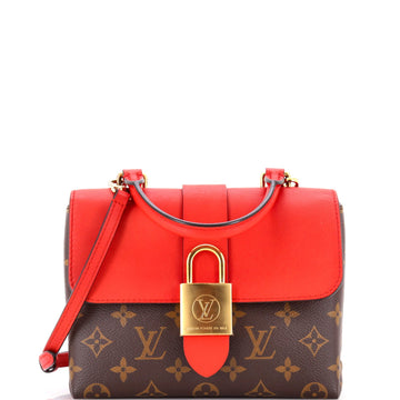 Louis Vuitton Locky Handbag Canvas With