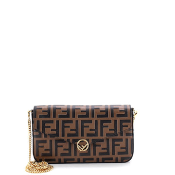 F Is Fendi Envelope Clutch On Chain