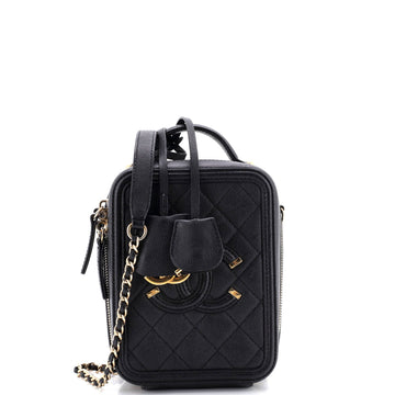 Chanel Filigree Vertical Vanity Case