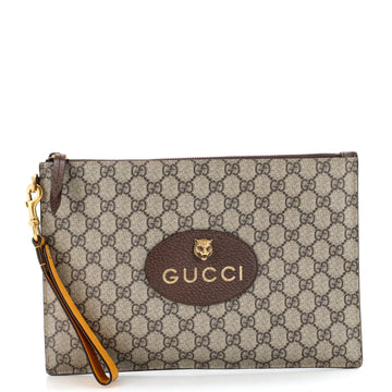 Gucci Neo Vintage Wristlet Pouch Gg