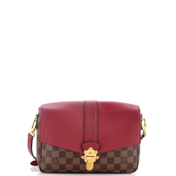 Louis Vuitton Clapton Handbag Damier And