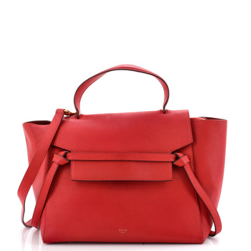 Celine Belt Bag Textured Leather Micro