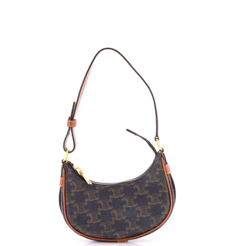 Celine Ava Bag Triomphe Coated Canvas