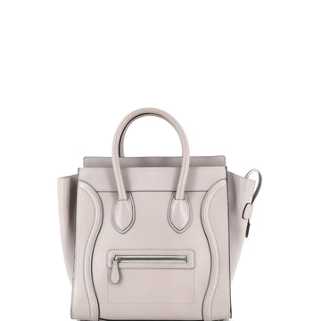 Celine Luggage Bag Smooth Leather Mini