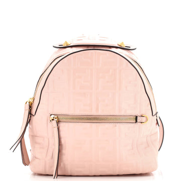 Fendi By The Way Backpack Zucca Embossed