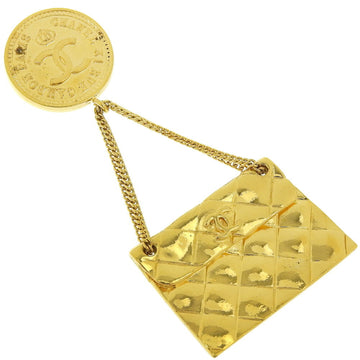 Chanel Matelasse Bag Motif Brooch Metal