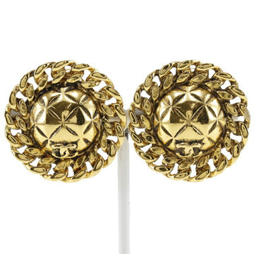 Chanel Cc Logo Clip-On Earrings Metal
