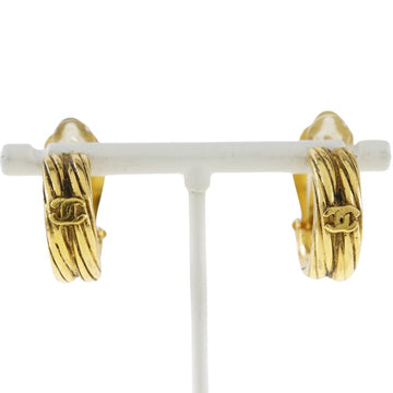 Chanel Clip-On Earrings Gold-
