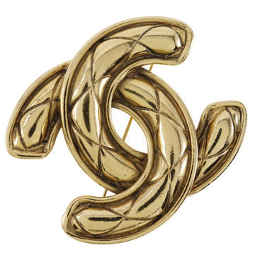 Chanel Cc Logo Brooch Metal