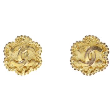 Chanel Earrings Gold-Tone Metal