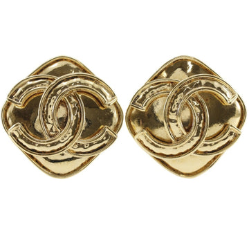 Chanel Cc Logo Clip-On Earrings Metal
