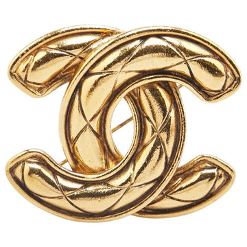 Chanel Cc Logo Brooch Metal
