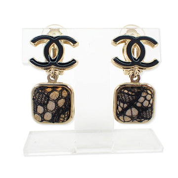 Chanel Cc Logo Clip-On Earrings Metal