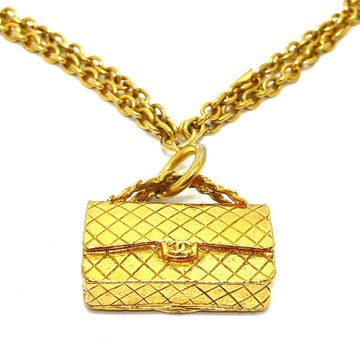 Chanel Vintage Matelasse Pendant