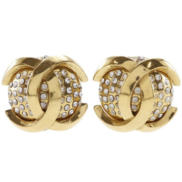 Chanel Cc Logo Clip-On Earrings Metal