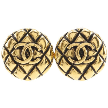 Chanel Cc Logo Clip-On Earrings Metal