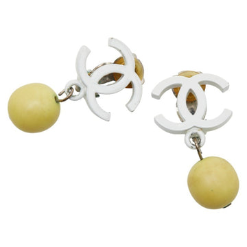 Chanel Cc Logo Clip-On Earrings Metal