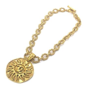 Chanel Cc Logo Chain Pendant Necklace