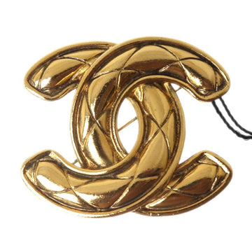 Chanel Cc Logo Brooch Metal