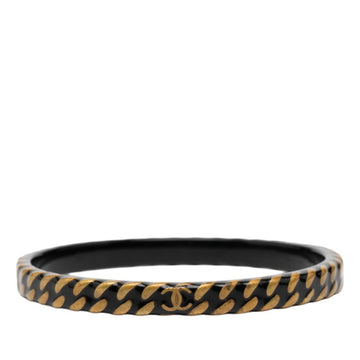 Chanel Vintage Bracelet Metal Black And