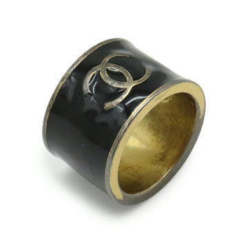 Chanel Cc Logo Heart Ring Metal