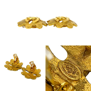 Chanel Cc Logo Clip-On Earrings Metal