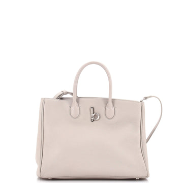 Burberry Rocking Horse Tote Bag Leather