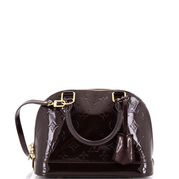 Louis Vuitton Alma Handbag Vernis Bb