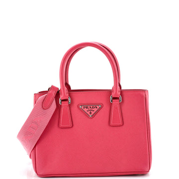 Prada Galleria Double Zip Tote Saffiano