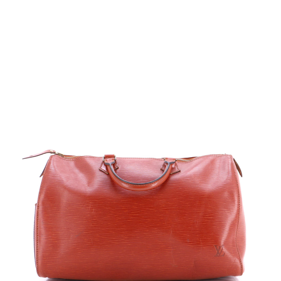 Louis Vuitton Speedy Handbag Epi Leather