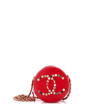 Chanel Lucky Charms Round Clutch With