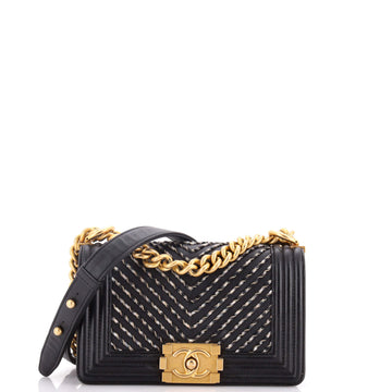 Chanel By The Sea Boy Flap Bag Chevron