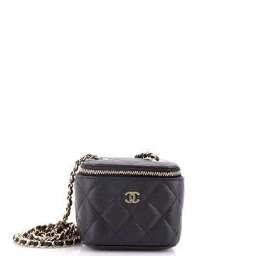 Chanel Classic Vanity Case With Chain