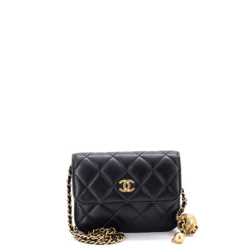 Chanel Pearl Crush Flap Clutch With