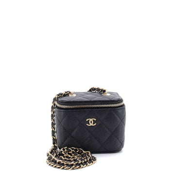 Chanel Classic Vanity Case With Chain