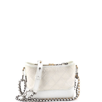 Chanel Gabrielle Hobo Quilted Aged