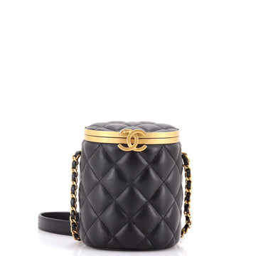 Chanel Crown Box Vanity Bag Quilted