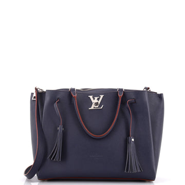 Louis Vuitton Lockmeto Handbag Leather