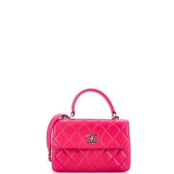 Chanel Trendy Cc Top Handle Bag Quilted