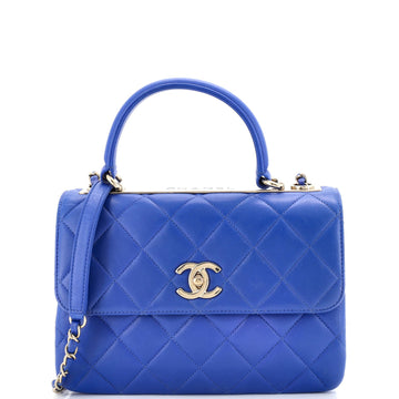 Chanel Trendy Cc Top Handle Bag Quilted