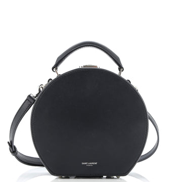 Saint Laurent Mica Hatbox Bag Leather