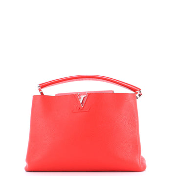 Louis Vuitton Capucines Bag Leather Gm