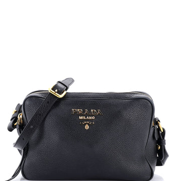 Prada Double Zip Camera Bag Vitello
