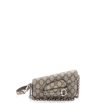 Gucci Horsebit Asymmetric Shoulder Bag