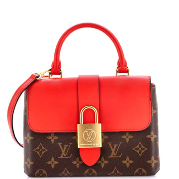Louis Vuitton Locky Handbag Canvas With