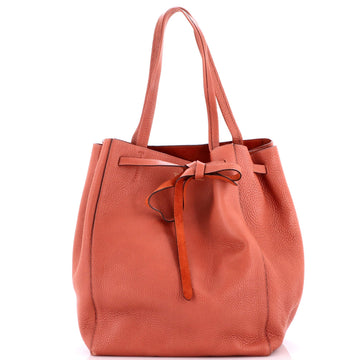 Celine Phantom Tie Cabas Tote Leather
