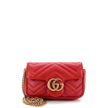 Gucci Gg Marmont Flap Bag Matelasse
