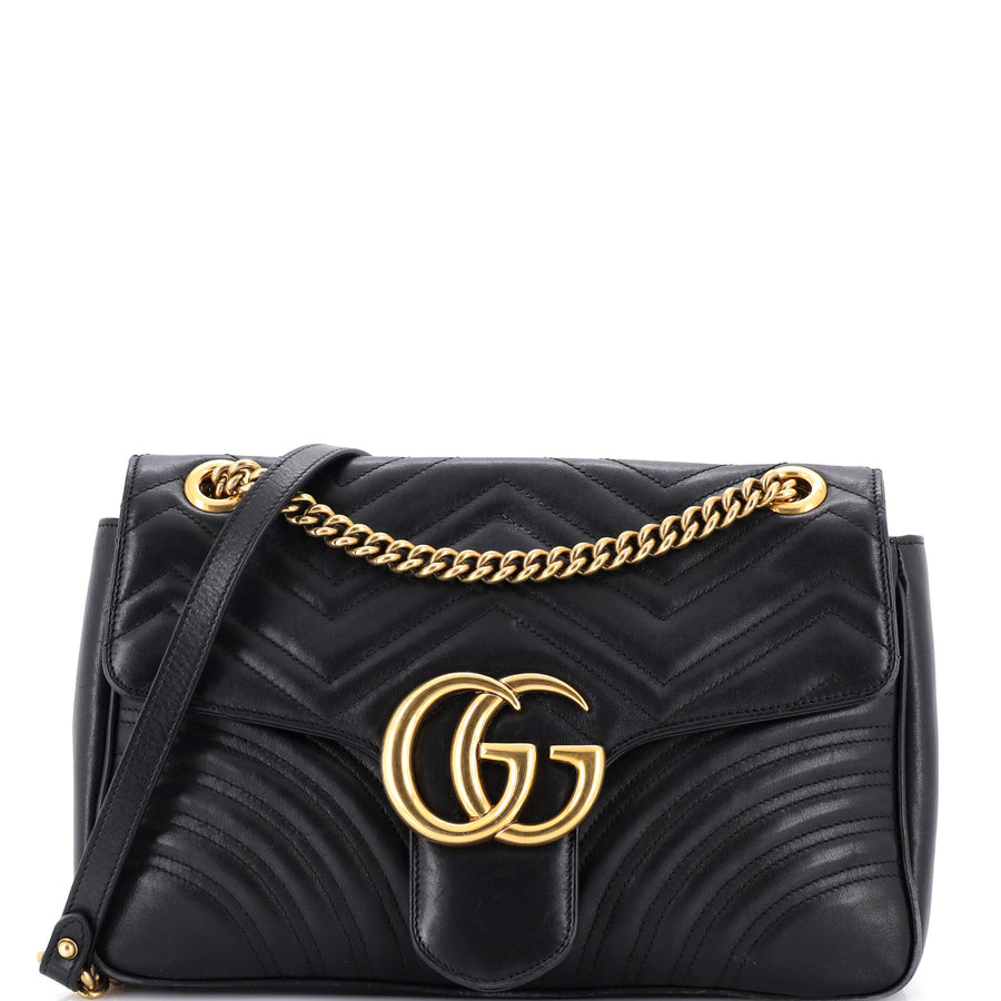 Gucci Gg Marmont Flap Bag Matelasse